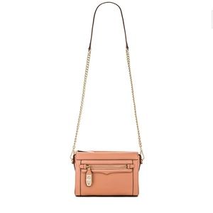 NWT Rebecca Minkoff Mini Crosby in Apricot